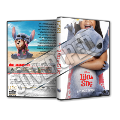 Lilo Ve Stitch - 2025 Türkçe Dvd Cover Tasarımı